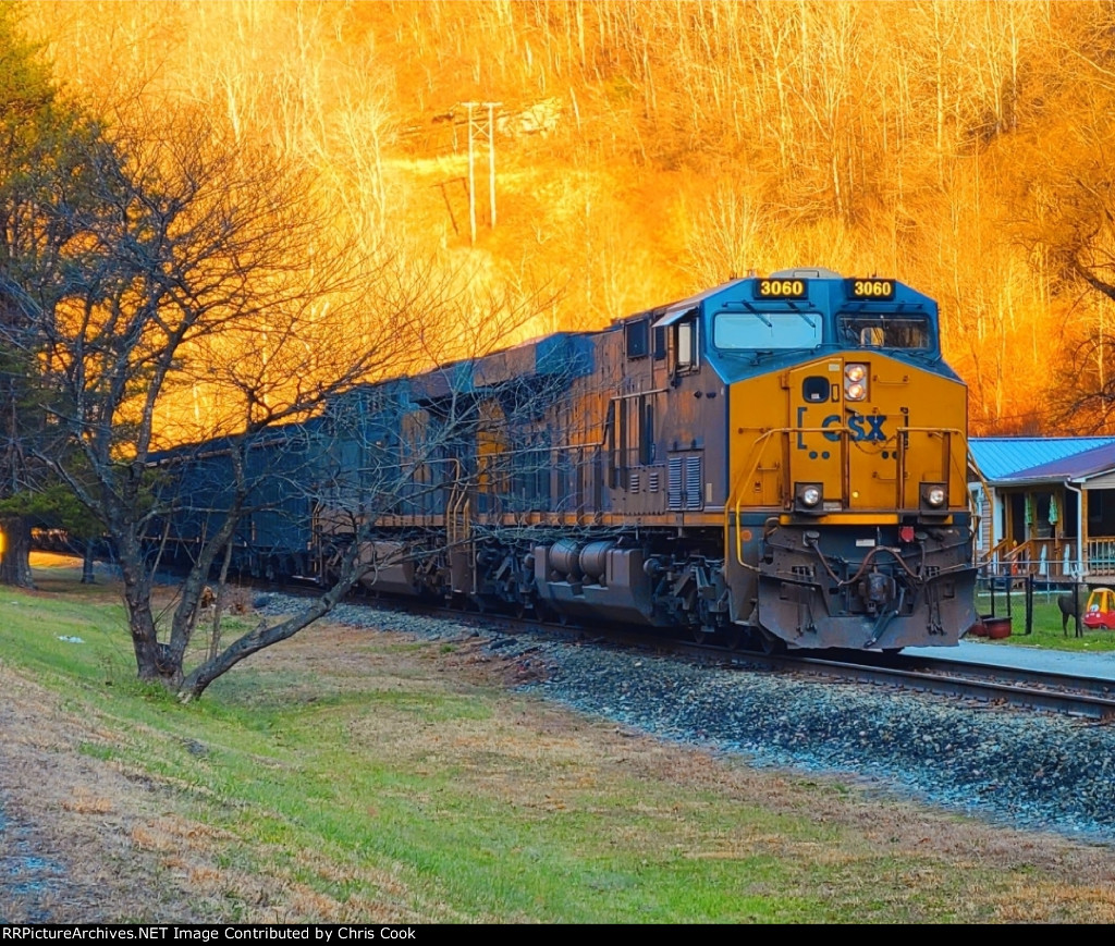 CSX Loaded With Coal